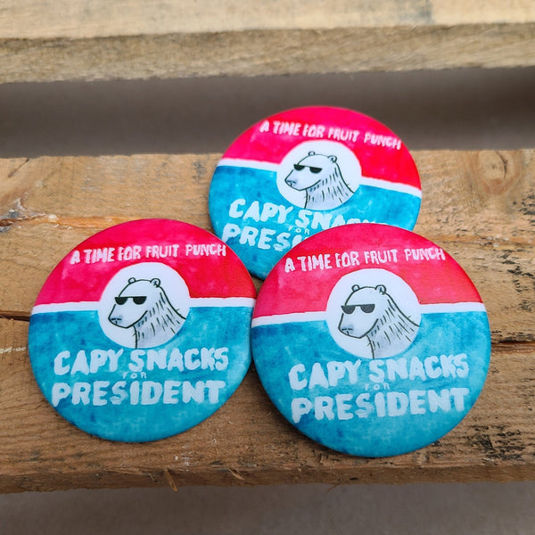Capy Campaign Pin