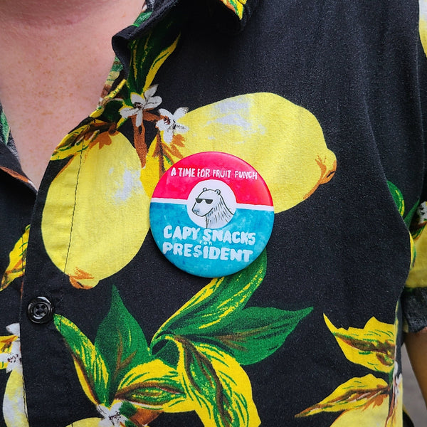 Capy Campaign Pin