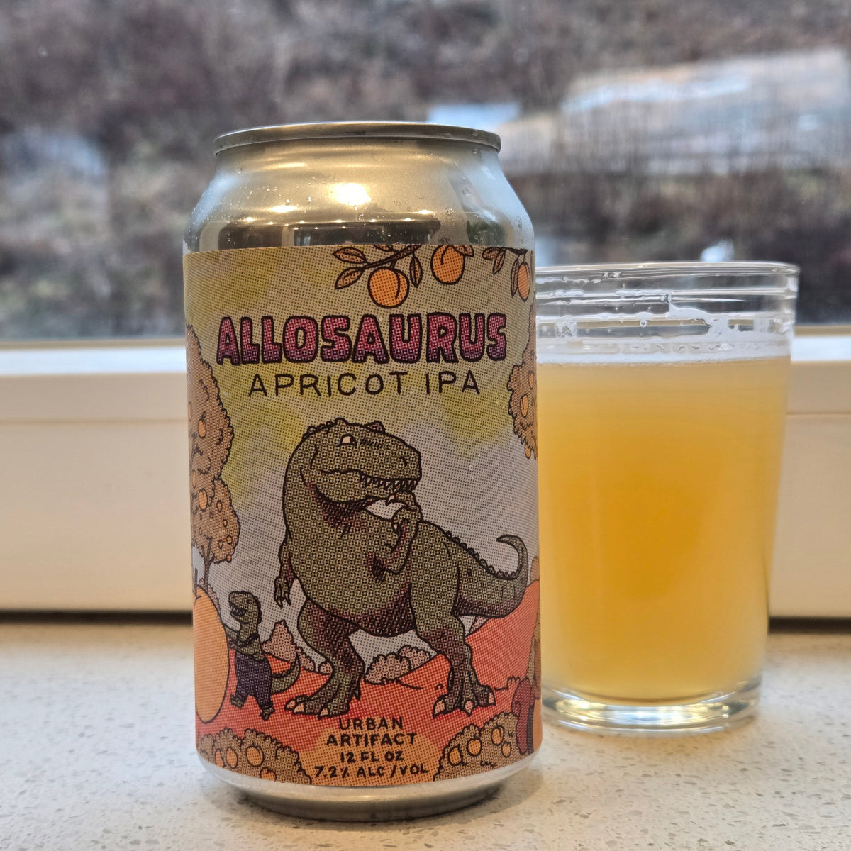 SAIRU BEER FOR NOW 激レア　7インチ Allosaurus Apricot IPA – Urban Artifact