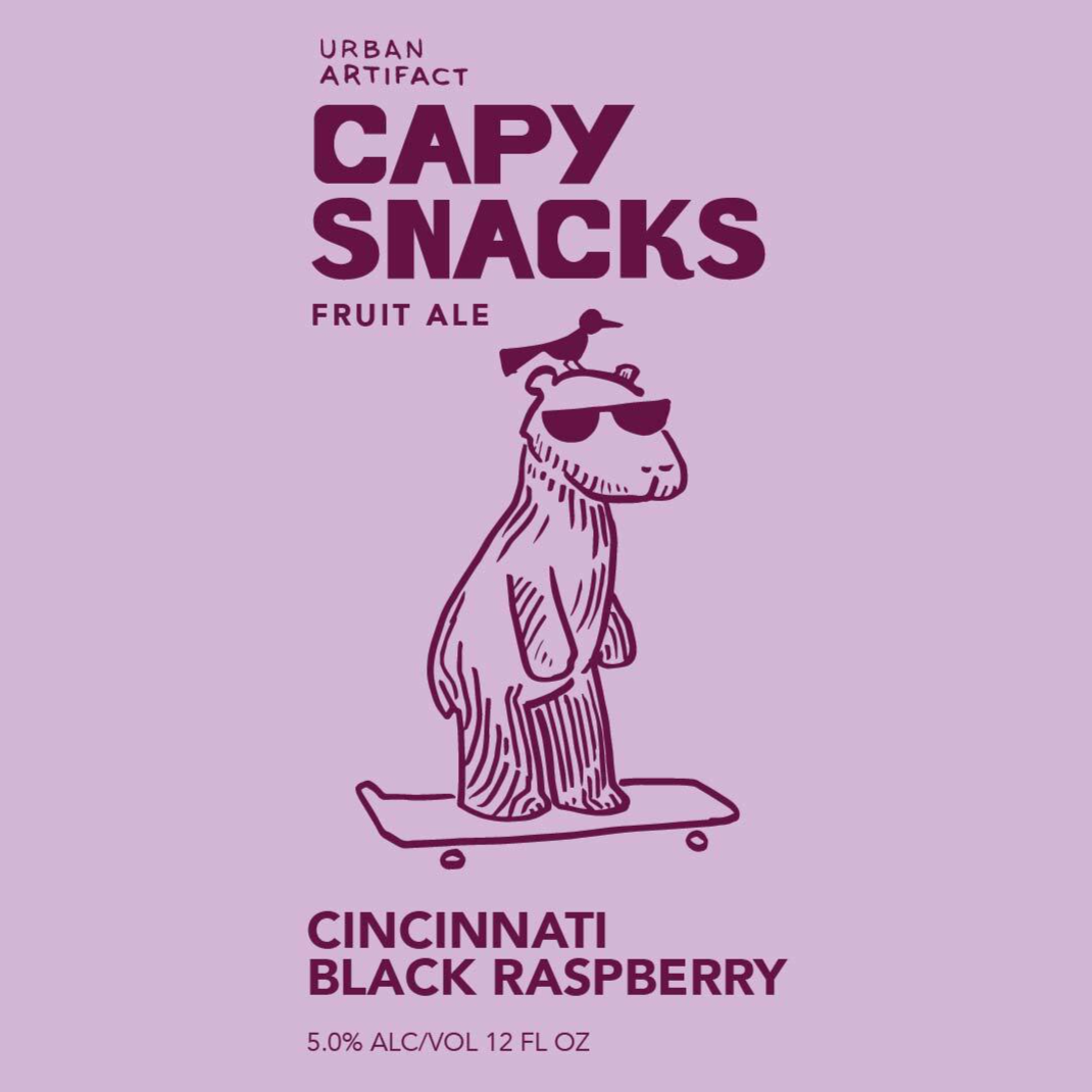 Capy Snacks - Cincinnati Black Raspberry – Urban Artifact