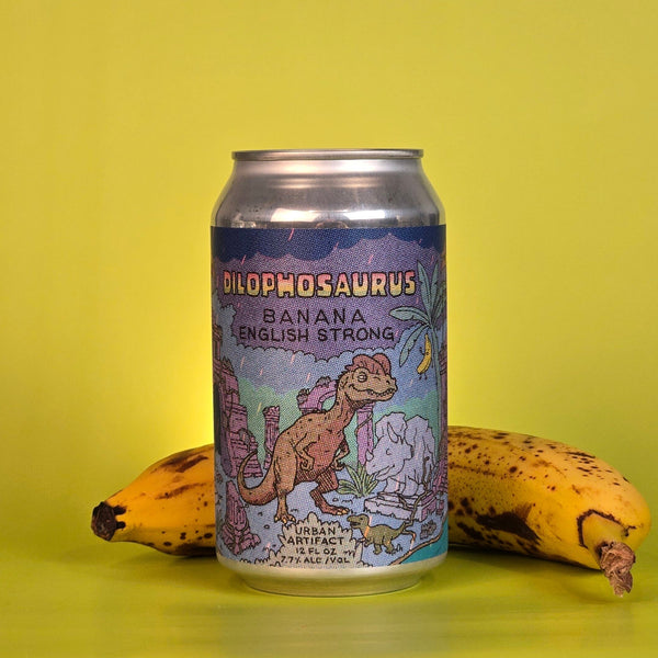 Dilophosaurus Banana English Strong