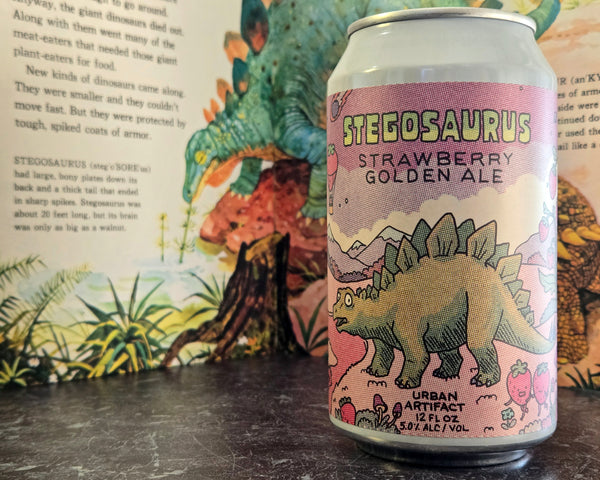 Stegosaurus Strawberry Golden Ale