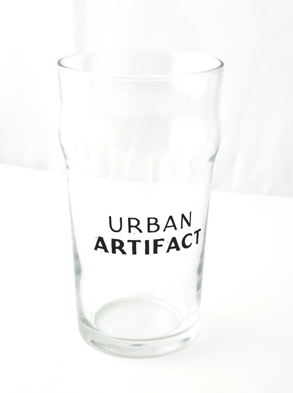 Urban Artifact Logo Pint Glass